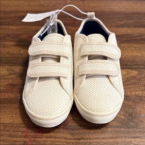 Old Navy Beige Kids Velcro Sneakers